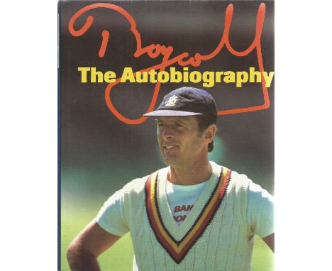 Signed Book Geoffrey Boycott An Autobiography 1987 First Edition Hardback Book Signed by Geoffrey Boycott on the Title page p