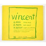 Diverse Künstler"Mappe Vincent"1984/85Vollständige Mappe "Vincent" bestehend aus