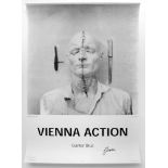 Günter Brus(geb. 1938)"Vienna Action"_Plakatdruck; 10 Stk. Limitierte Auflage von