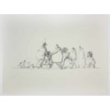 Paul Flora(1922-2009)"Altwiener Figuren"1971Federlithographie; Ed. 18/80; aus der M