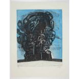 Othmar Zechyr(1938-1996)"Vienna Tomorrow"1971Radierung und Aquatinta in zwei Farben