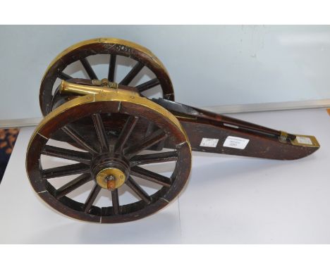 Late 19th Century scale model of Royal Artillery Gun