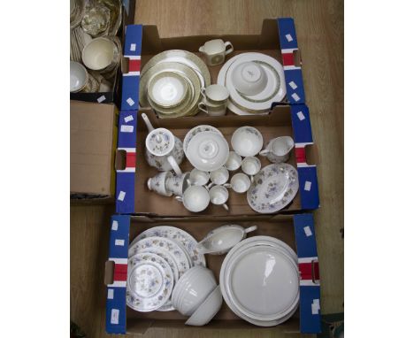 Royal Doulton Rondelay and Sonnet part tea and dinner service with Ridgway tea service