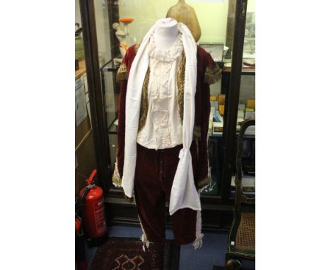 El Tora - Viva La Spana!!!A late Victorian Matadors outfit, most likely made to order for a fancy dress ball at a country hou