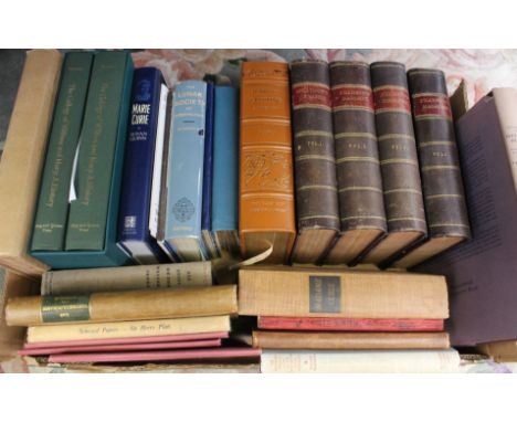 Collection of books, predominantly medical/reference, to include four bound volumes of Pearson's Magazine, 1896-97, featuring