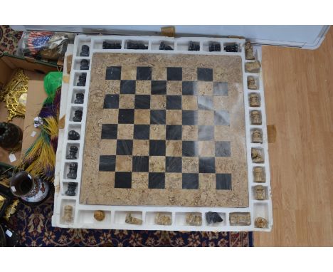 Marble chess set