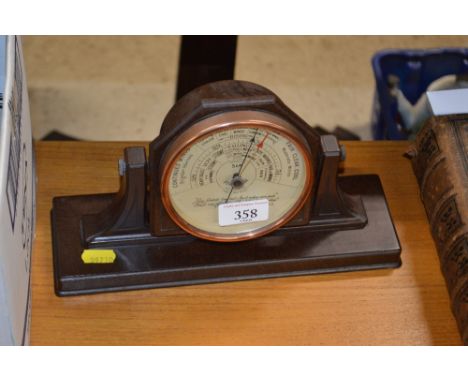 A Bakelite cased barometer