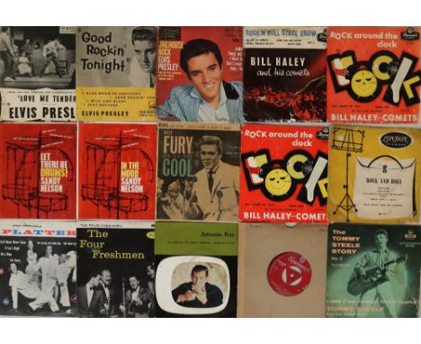 R&amp;R/50s EPs - Plenty to get spinning with this collection of around 100 x EPs. Artists/titles/cat. numbers include Elvis 