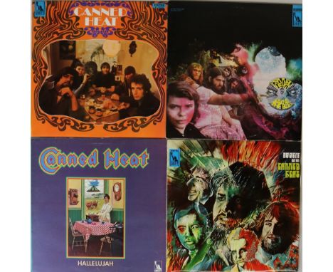 CANNED HEAT - UK BLUE LABEL LIBERTY ORIGINAL PRESSING LPs. Boogying on down with the band's first 4 x (and very clean) origin