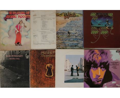 PROG/CLASSIC ROCK LPs. Deep grooved collection of 47 x LPs with more of the the classics! Artists/titles include Atomic Roost