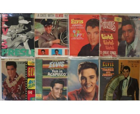 ELVIS PRESLEY - LPs. Flamin' collection of over 110 x LPs including early UK and overseas pressings. Titles include Rock 'N' 