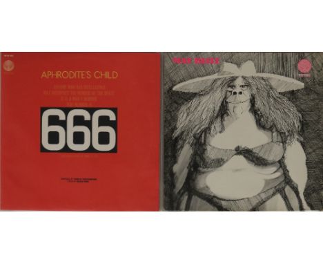 APHRODITE'S CHILD/MAY BLITZ - FRENCH VERTIGO SWIRL LPs. 2 x collectable French Vertigo swirl pressing LPs. Titles are May Bli