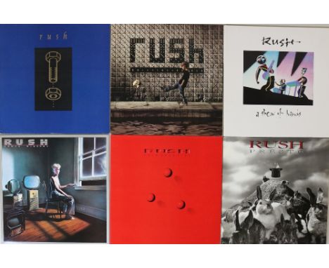RUSH - LPs. Fantastic collection of 11 x LPs from the Canadian rockers. Titles are Counterparts (long deleted 1993 EU origina