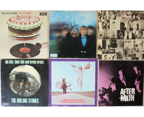 THE ROLLING STONES - UK LPs. Cool, calm and collected selection of 6 x LPs. Titles are Let It Bleed (UK stereo unboxed SKL 50