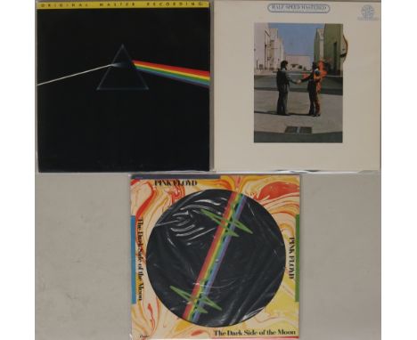 PINK FLOYD - US AUDIOPHILE/PICTURE DISC LPs. Excellent trio of limited edition/audiophile US pressing LPs. Titles are DSOTM (