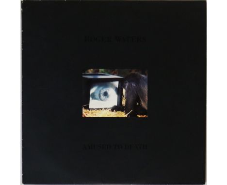 ROGER WATERS - AMUSED TO DEATH (ORIGINAL NETHERLANDS DOUBLE LP 468761 0). A lovely copy of the 1st Netherlands pressing 1992 