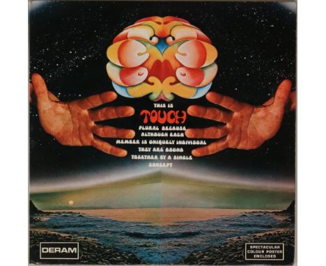 TOUCH - S/T (UK ORIGINAL PRESSING LP - DERAM SML 1033). Lovely clean copy of the band's self titled 1969 album (SML 1033 with