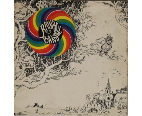 RAINBOW BAND - S/T ( DANISH PROMO LP - SONET SLPS 1523). Extremely rare original white label copy of the Danish super groups 
