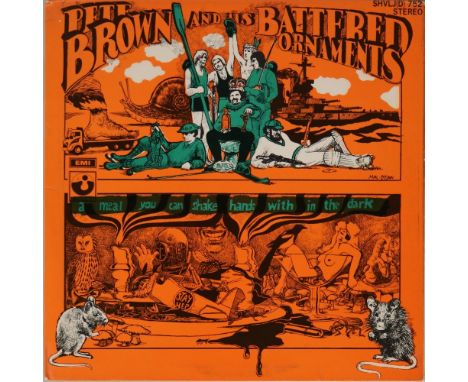 PETE BROWN AND HIS BATTERED ORNAMENTS - A MEAL YOU CAN SHAKE HANDS WITH IN THE DARK - SOUTH AFRICAN PRESSING LP - HARVEST SHV