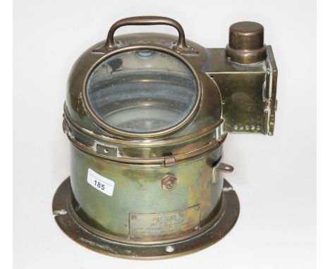 A ship's compass, pattern 193, number 202.  