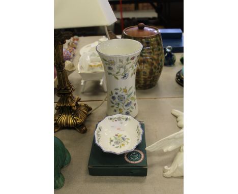 Minton Bicentenary Vase and trinket dish