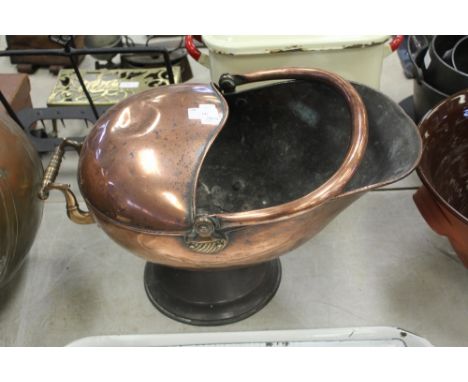 Copper coal helmet