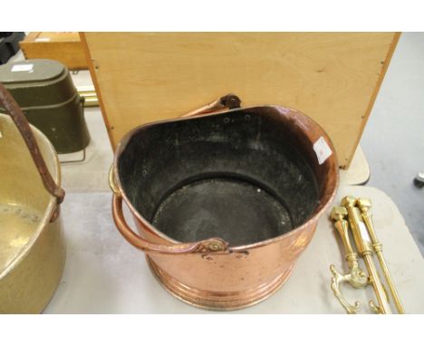 Copper coal helmet