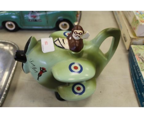 Carlton Ware "Bi-Plane" teapot