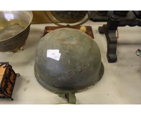 World War II helmet