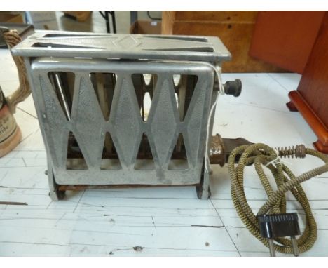 A vintage Elic type G451 toaster