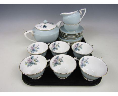 A Royal Worcester Woodland tea set
