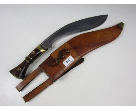 A reproduction First World War British military kukri