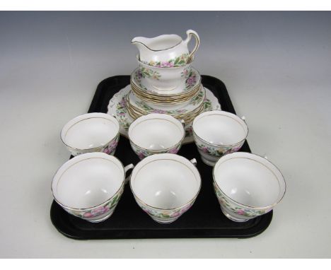 A Colcough bone china tea service