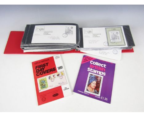 A quantity of first day covers together with stamp / philatelic books