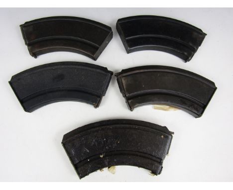 Five Bren light machine gun magazines