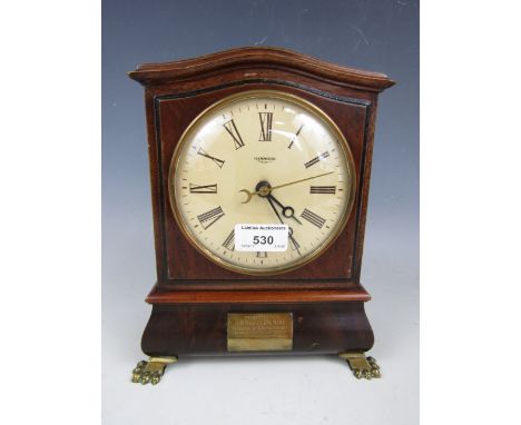 A 1957 presentation Hammond electric mantel clock