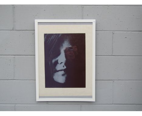 SHEILA OLINER (Contemporary Cornish artist) A framed limited edition print, "Janis Joplin", signed, titled and numbered 2/25 