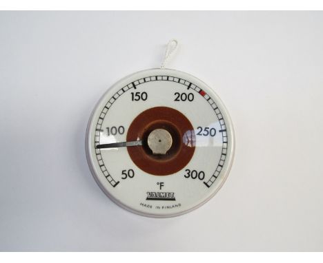 An Arabia "Finnish Design" sanna ceramic thermometer, 13cm diameter 