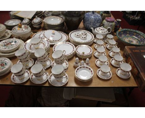 A Paragon Elegance pattern porcelain tea, coffee and dinner service 
