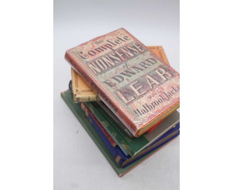 Lear, Edward: The Complete Nonsense Of.., Edited and introduced by Holbrook Jackson, 1947 second impression, Faber and Faber 