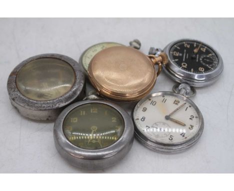 Six pocket watchesSold as spares for repairs.