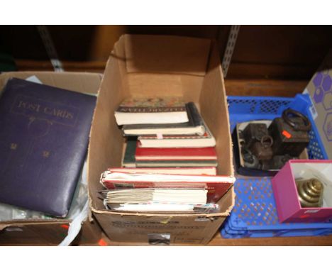 A collection of vintage stamps and first day covers, housed in albums 