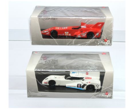Bizarre Model (1/43rd) a pair (1) B1050 Delta Wing "Le Mans" 2014 and (2) B1000 Delta Wing presentation 2011 - Mint including