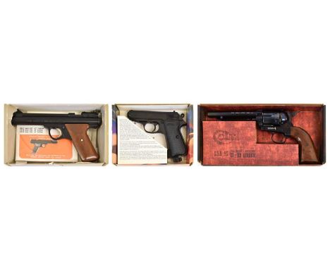PURCHASER MUST BE 18 YEARS OF AGE OR OVERA Umarex Colt Single Action Army .45 .177 Calibre Six Shot CO2 Revolver, numbered 15