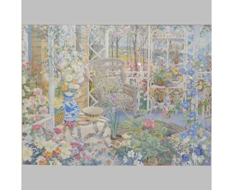 John Powell, 20th century, Conservatory, print, 59 x 79cm