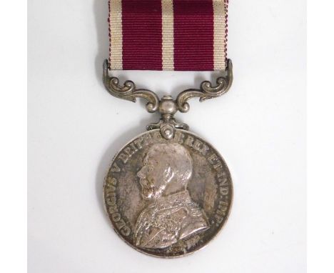 A George V Meritorious Service medal awarded to F. R. GRAHAM Ply-9033 C. SJT - AWO I/R.M.L.I 