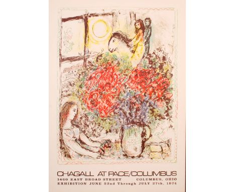 MARC CHAGALL
La Chevauche
Offset lithograph 1974
Signed in the print
78.5 x 56cm

