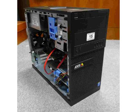 AXIS Communications Camera Station - S9001 Mk II / S9002 series with appropriate power cables, mouse and keyboard. This lot i