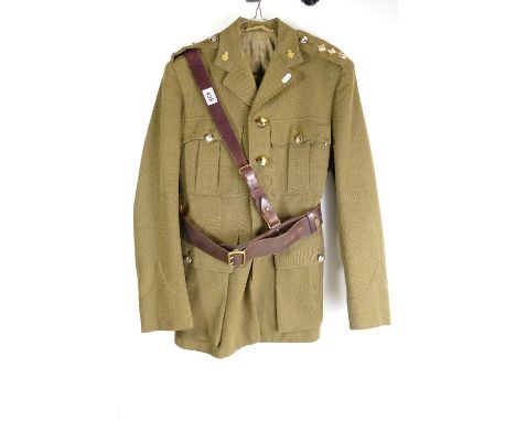 British Royal Army Educational Corps Uniform - jacket, trousers and Sam Browne belt