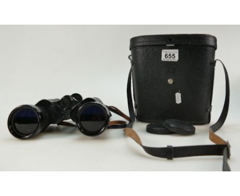 A pair of Vintage Londonaire Field binoculars, 7x50. 